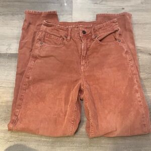 American Eagle Outfitters Terracotta Corduroy Pants